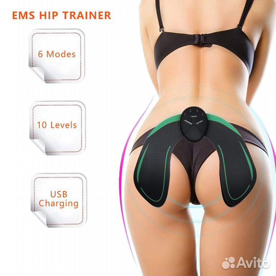 Миостимулятор для ягодиц EMS Hips Trainer