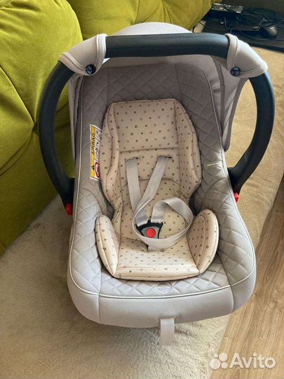 Автолюлька-переноска 0-13 happy baby born in love