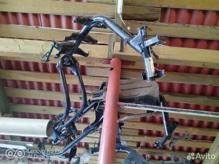 Новая рама для китайского скутера