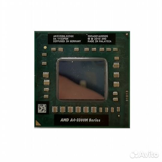 Процессор AMD A4-3330MX, am3330hlx23gx