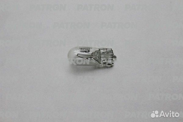 Patron PLT10-12/5 Лампа накаливания W5W 12V