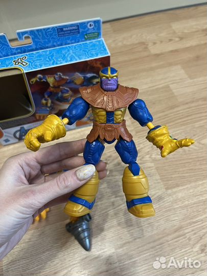 Игровой набор marvel танос и транспорт hasbro