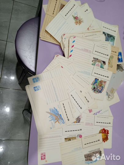 Почтовые конверты СССР пакетом