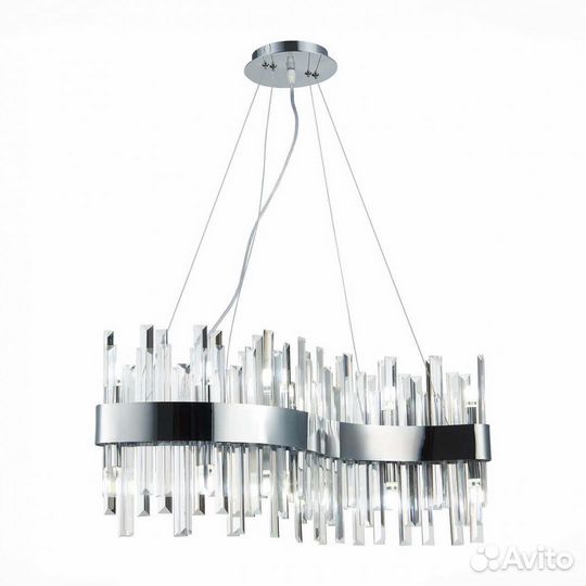 Люстра подвесная в спальню современная