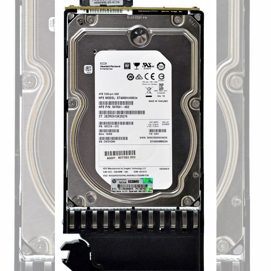 [801557-001] Жесткий Диск Hpe Msa 4tb Sas 12g 801557-001