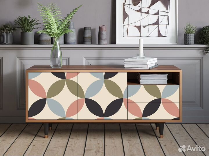 Тв-тумба T7 - Орех - Butterfly Effect