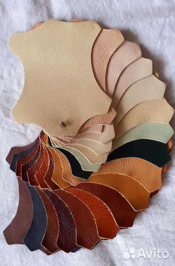 Лоскуты из кожи для рукоделия