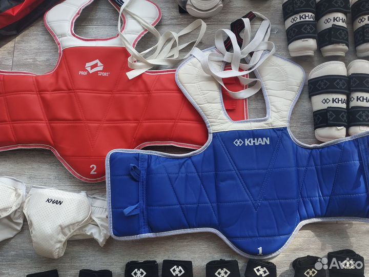 Защита для тхеквондо 2 размера сумка для аммуниции