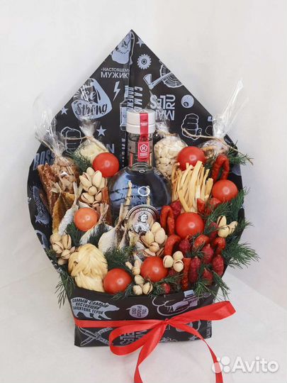 Съедобные букеты для мужчин