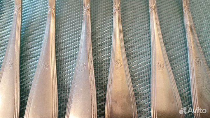 Alpacca старинные столовые приборы