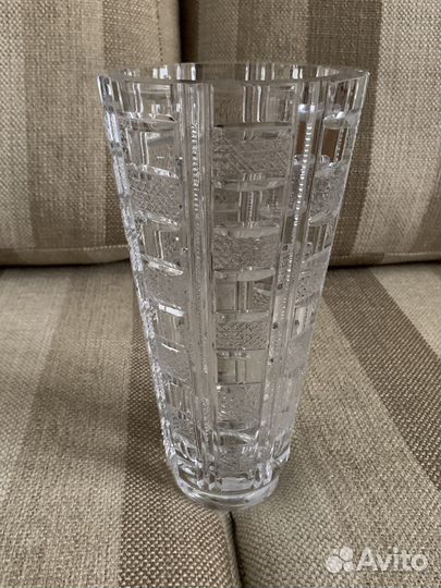Хрустальная ваза для цветов СССР