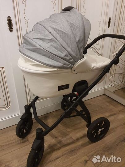 Коляска 2 в 1 эко кожа