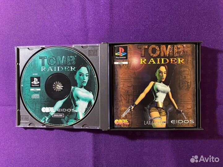 Tomb Raider для Sony PlayStation 1 (PS1)