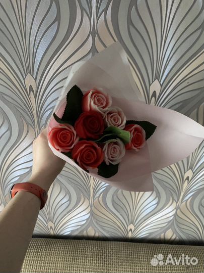 Мыльные букеты