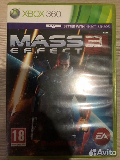 Mass Effect 3 для X-Box 360