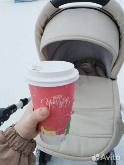 Коляска 3 в 1 индиго