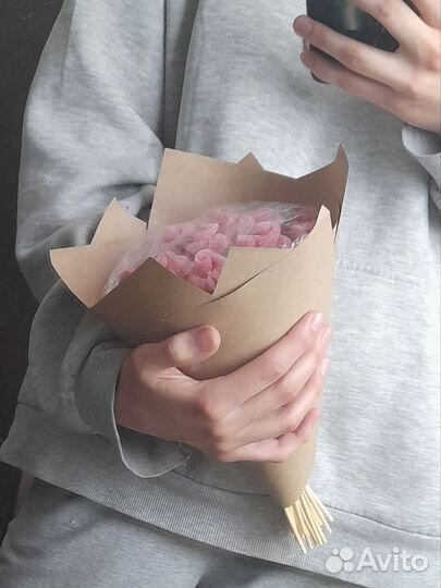 Мармеладный букет роз (съедобный букет)