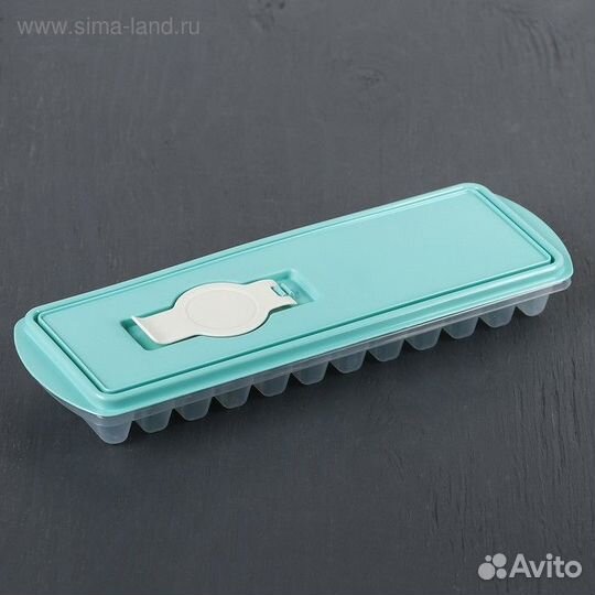 Форма для льда «Палочки», с крышкой и клапаном, цв