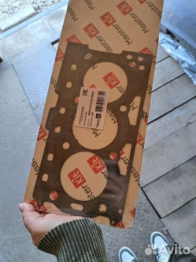 Прокладка ГБЦ кода Фабия 1 поколения двигатель 1.2