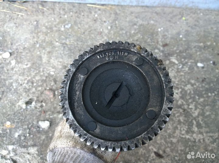 Шкив распредвала с распредвалом vw t2 t3 1.9