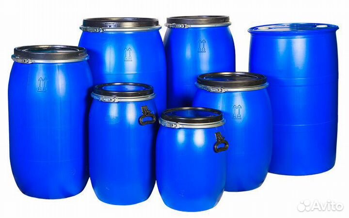 Бочки металлические, пластиковые, железные