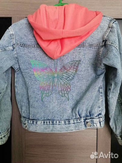 Джинсовка для девочки 128