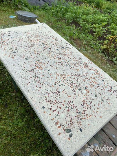 Полированные мозаичные полы, терраццо