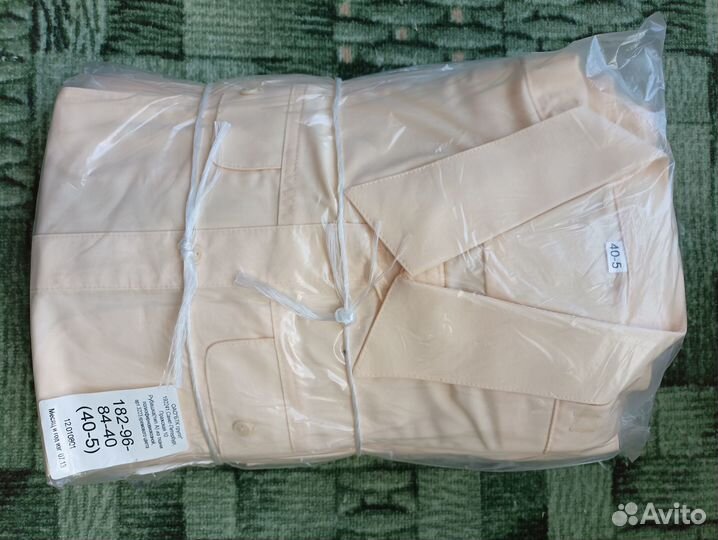 Рубашки кремовые вмф