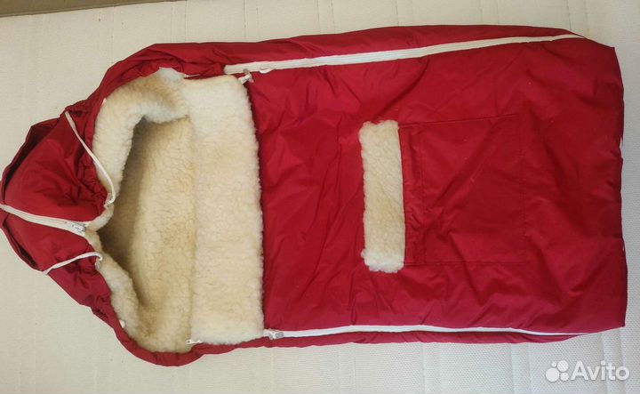 Конверт в коляску зимний