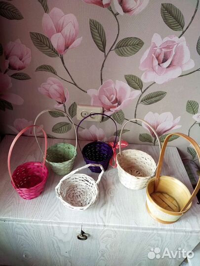 Плетеные корзинки
