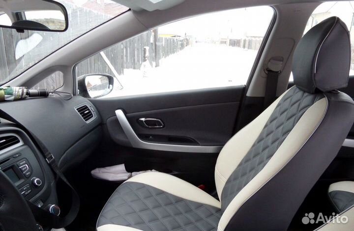 Авточехлы модель Ромб