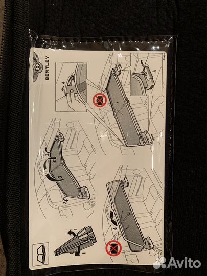 Bentley continental GTC Convertible Wind Deflector