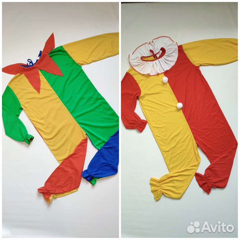 Костюм клоуна скомороха петрушки