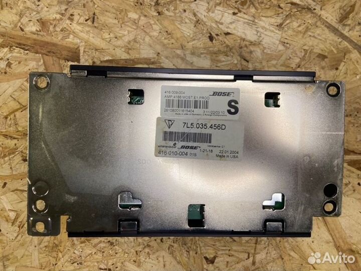 Усилитель звука Porsche Cayenne 955 4.5 turbo 2004