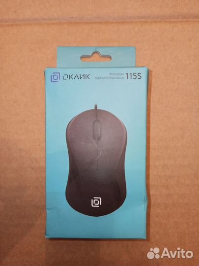 Мышь oklick 115S Black (711636)