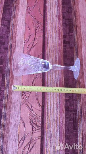 Хрустальные бокалы СССР