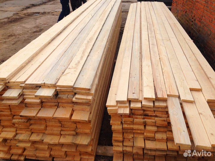 Строганная доска сосна 20х140х6000мм