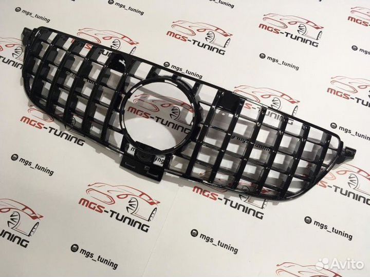 Решетка Mercedes GLE w166 GT style Black