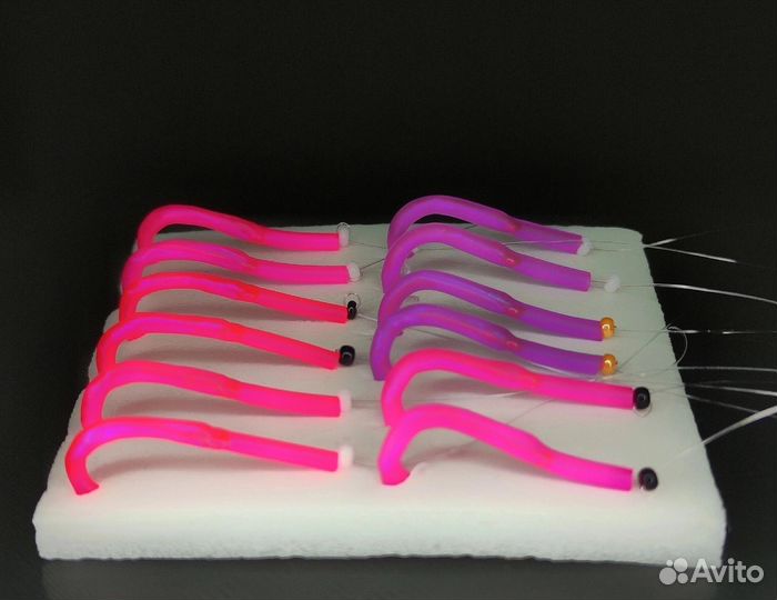 Мушки на хариуса и ленка ловчие сопли плюшевые