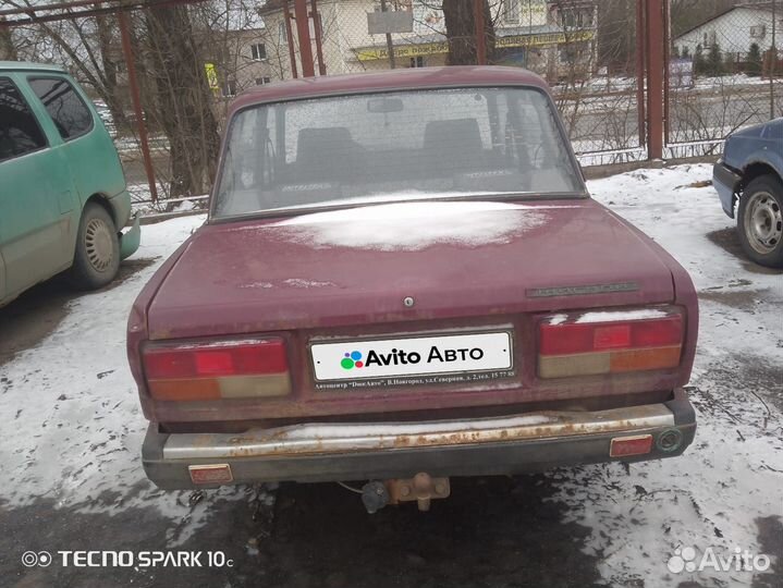 ВАЗ 2107 1.6 МТ, 2003, 51 000 км