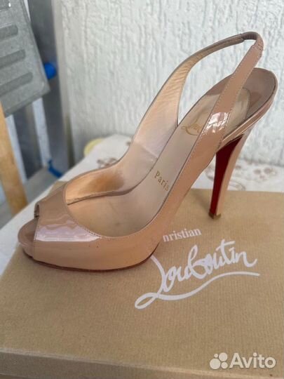 Туфли christian louboutin женские 36,5