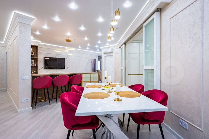 3-к. квартира, 128 м², 10/16 эт.