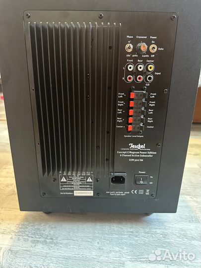 Активный сабвуфер teufel cem 500