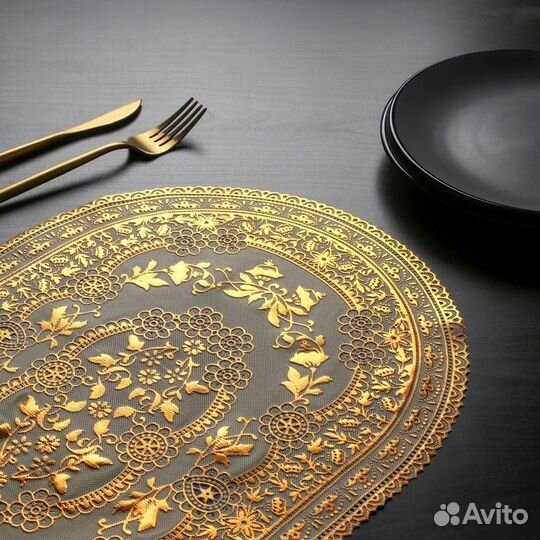 Набор салфеток ажурных Доляна «Веер», 4630 см, 4 ш