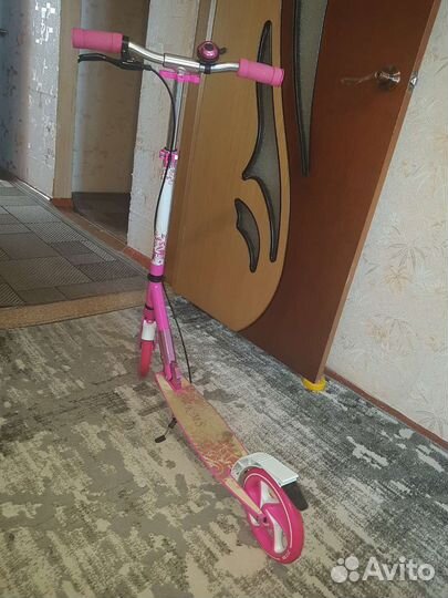 Самокат KMS sk-071 розовый до 50 кг