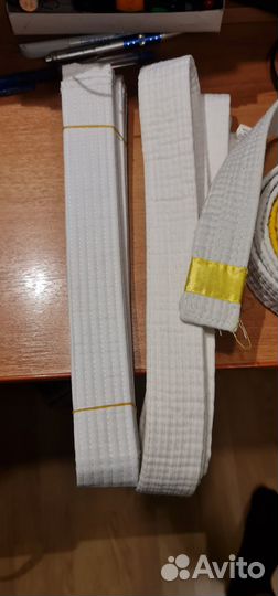Продам поясы для тхэквондо на 6-14 лет