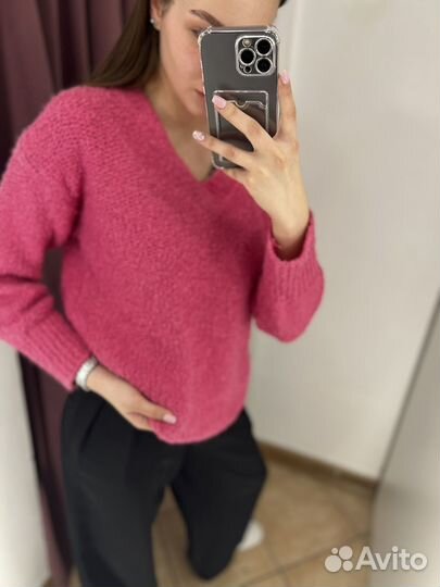 Свитер женский оверсайз