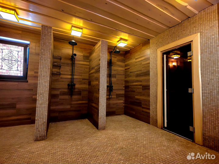 Баня семейная на дровах