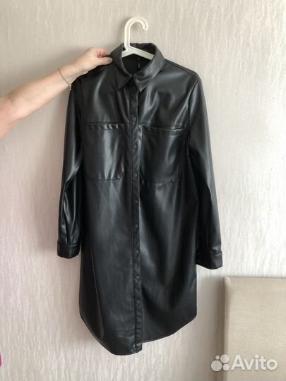 Кожаное платье befree