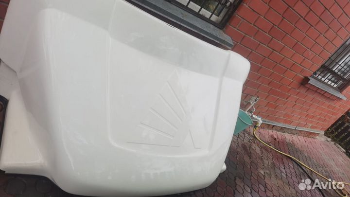 Спойлер для газель Некст на будку высотой 2-2,1